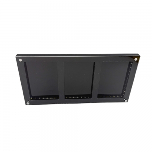3-Slot LED Acrylic One-Touch Trading Card Display Frame 