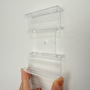 Acrylic Wall Mount Display Rack for Trading Card Magnetic Holder 