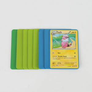 Rounded Corner TCG Card Protector Sleeves Colored Matte Trading Card Sleeves 