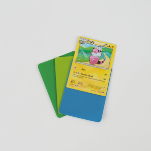 Rounded Corner TCG Card Protector Sleeves Colored Matte Trading Card Sleeves 