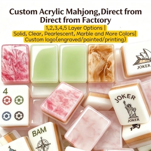 Acrylic American Mahjong Set 