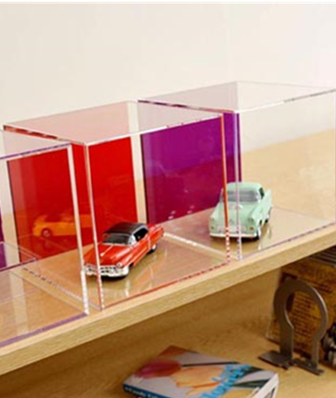 Acrylic display box/case  and dispenser