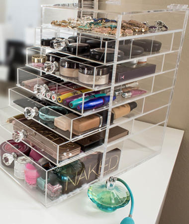 Acrylic Cosmetic Makeup Organizer