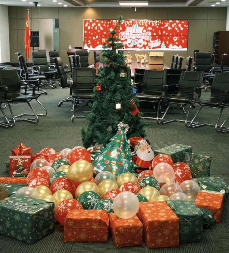 Company Christmas Event 2024: Celebrating the Season with Gifts, Team Presentations, and 2025 Wishes