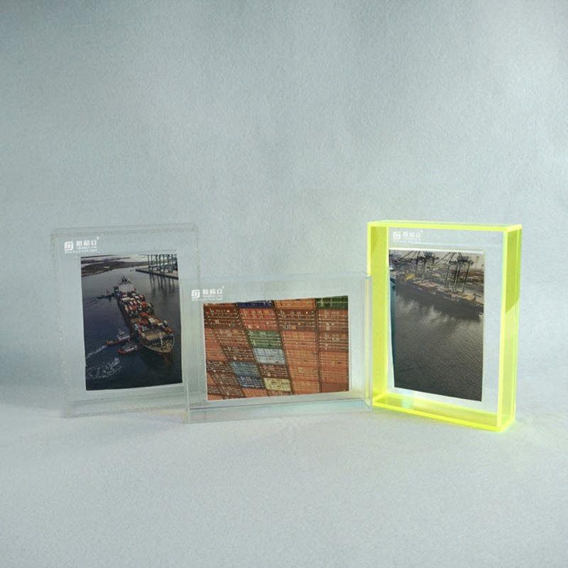 acrylic photo frame home deco