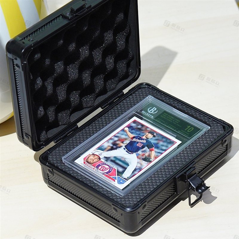 Black Metal PSA Storage Case with Lock